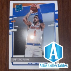 2020-21 Donruss Optic OBI TOPPIN #158 Rated Rookie New York Knicks RC